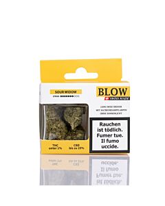 Blüten 3g Sour Widow Gelb Handgeschnitten