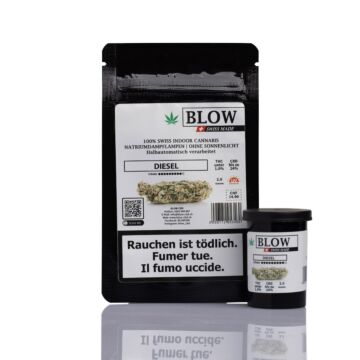 Blüten 2g Diesel Weiss Maschinengeschnitten