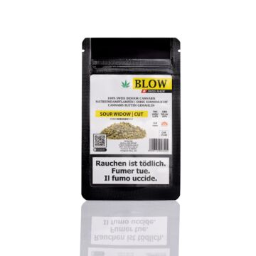 Kleine Blüten 5g Sour Widow Gelb Cut