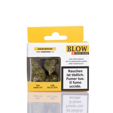Blüten 3g Sour Widow Gelb Handgeschnitten