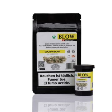 Blüten 2g Sour Widow Gelb Maschinengeschnitten