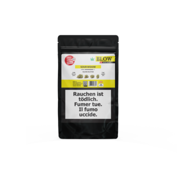Kleine Blüten 25g Sour Widow Gelb Sparpack