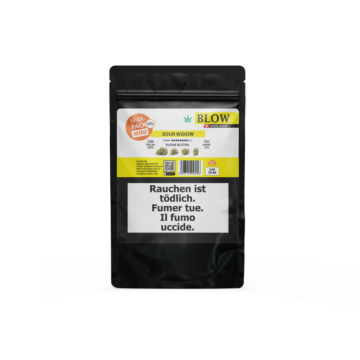 Kleine Blüten 10g Sour Widow Gelb Sparpack