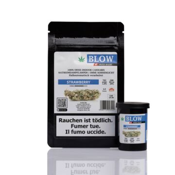 Blüten 2g Strawberry Blau Maschinengeschnitten