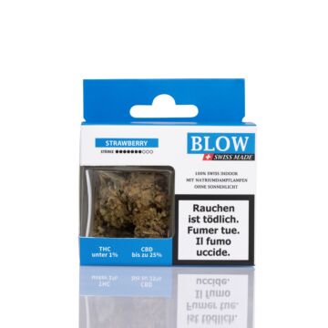 Blüten 3g Strawberry Blau Handgeschnitten